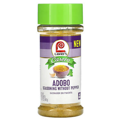 Casero, Adobo Seasoning Without Pepper, 14.37 oz (407 g)