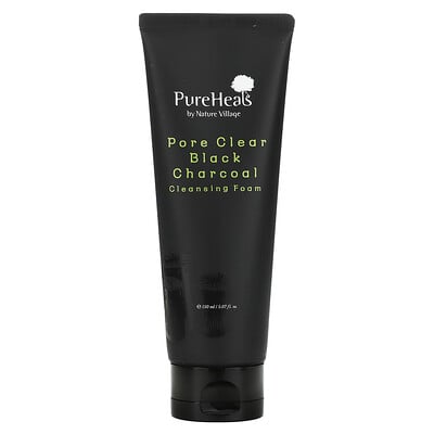 Pore Clear Black Charcoal, Cleansing Foam, 5.07 fl oz (150 ml)