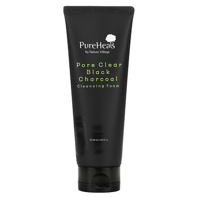 Pore Clear Black Charcoal, Cleansing Foam, 5.07 fl oz (150 ml)