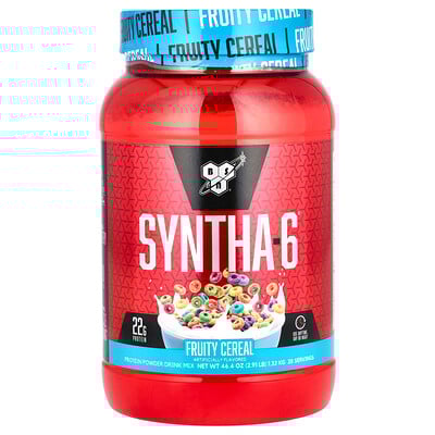 Syntha-6, Protein Powder Drink Mix, Fruity Cereal, 2.91 lb (1.32 kg)