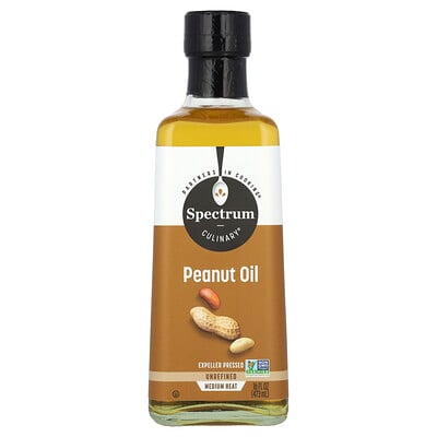 Peanut Oil, Expeller Pressed, 16 fl oz (473 ml)
