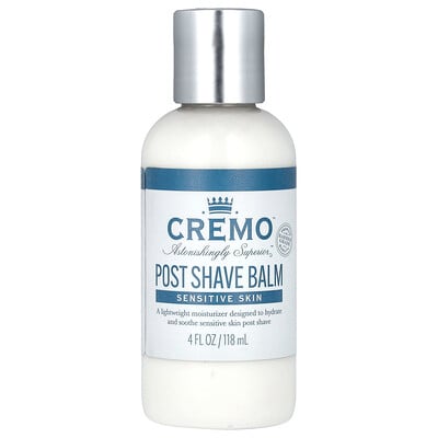 Post Shave Balm, Sensitive Skin, 4 fl oz ( 118 ml)