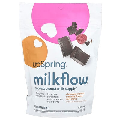 Milkflow®, Chocolate Raspberry, 28 Soft Chews