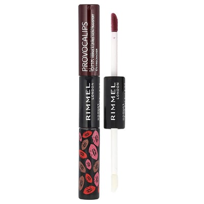 Provocalips, 16HR Kiss Proof Lip Color, 570 Firecracker, 0.14 fl oz (4 ml) / 0.1 fl oz (3 ml)
