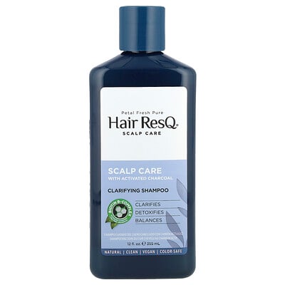 Hair ResQ®, Clarifying Shampoo, Scalp Care with Activated Charcoal, 12 fl oz (355 ml)
