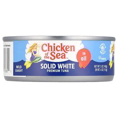 Solid White Premium Tuna in Oil, 5 oz (142 g)