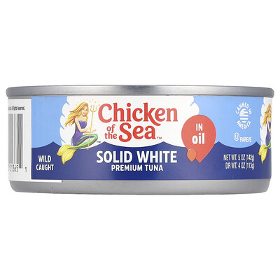 Solid White Premium Tuna in Oil, 5 oz (142 g)