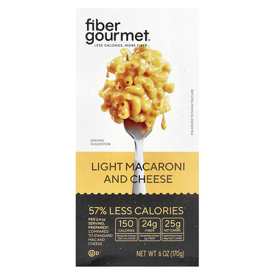Light Macaroni and Cheese, 6 oz (170 g)