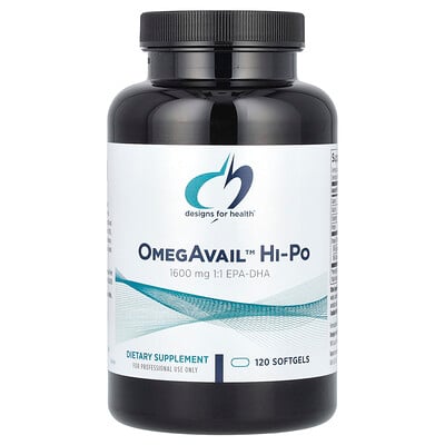 OmegAvail™ Hi-Po, 120 Softgels