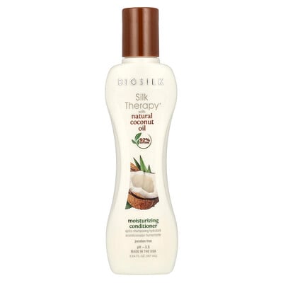 Silk Therapy® with Natural Coconut Oil, Moisturizing Conditioner, 5.64 fl oz (167 ml)