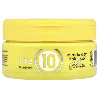 Miracle Clay Hair Mask, For Blondes, 8 fl oz (240 ml)