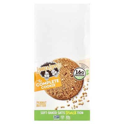The Complete Cookie®, Peanut Butter, 12 Cookies, 4 oz (113 g) Each