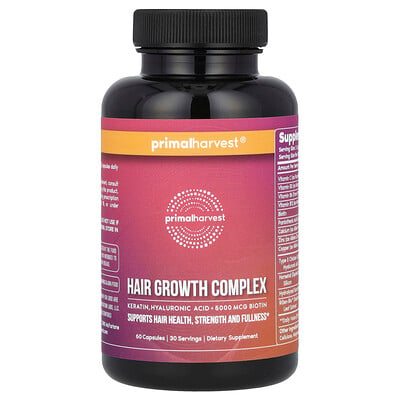 Hair Growth Complex, 60 Capsules