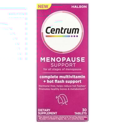 Menopause Support For All Stages of Menopause, 30 Tablets