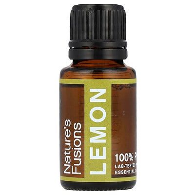 100% Pure Essential Oil, Lemon , 15 ml