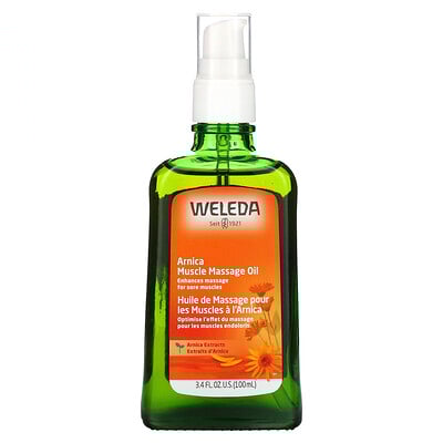 Arnica Muscle Massage Oil, 3.4 fl oz (100 ml)