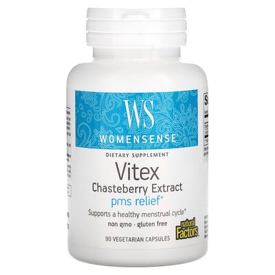 Womensense, Vitex Chasteberry Extract, 90 Vegetarian Capsules