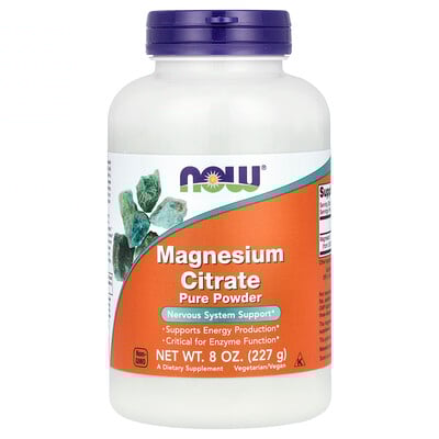 Magnesium Citrate Pure Powder, 8 oz (227 g)