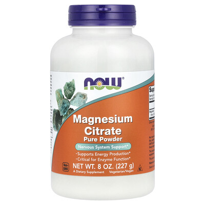 Magnesium Citrate Pure Powder, 8 oz (227 g)