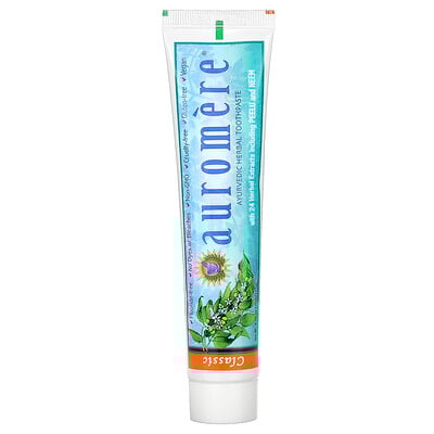 Ayurvedic Herbal Toothpaste, Classic, 4.16 oz (117 g)
