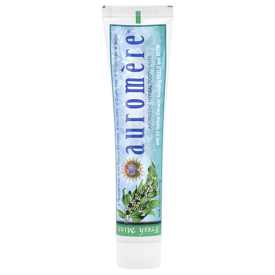 Ayurvedic Herbal Toothpaste, Fresh Mint, 4.16 oz (117 g)