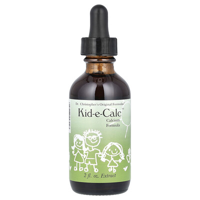 Ecalc Formula Kid-e-calc™, calcium formula, 2 fl oz by Christopher's original ...