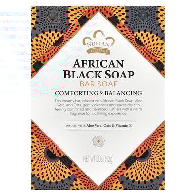 African Black Bar Soap, 5 oz (142 g)