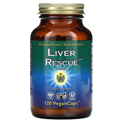 Liver Rescue, Version 6, 120 Vegan Caps