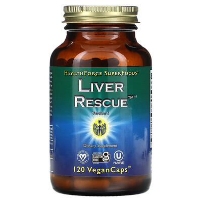 Liver Rescue, Version 6, 120 Vegan Caps