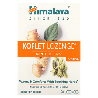 Koflet Lozenge, Original, Menthol, 20 Lozenges