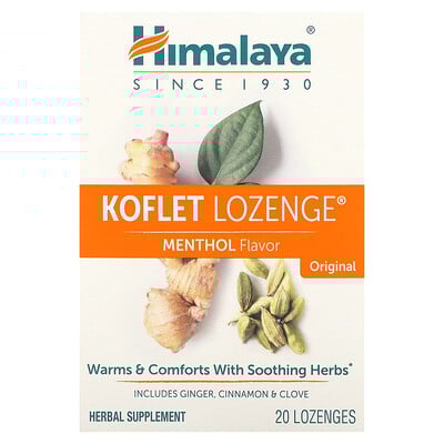 Koflet Lozenge, Original, Menthol, 20 Lozenges