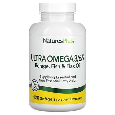 Ultra Omega 3/6/9, 120 Softgels