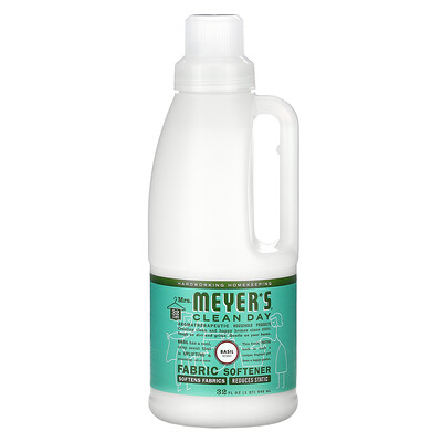 Fabric Softener, Basil, 32 fl oz (946 ml)