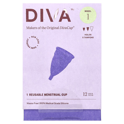 DivaCup, Model 1, 1 Reusable Menstrual Cup