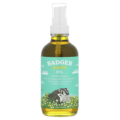 Baby Oil, 4 fl oz (118 ml)