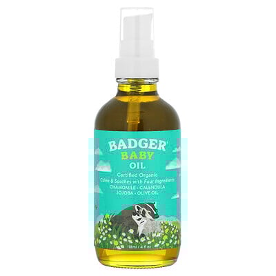 Baby Oil, 4 fl oz (118 ml)