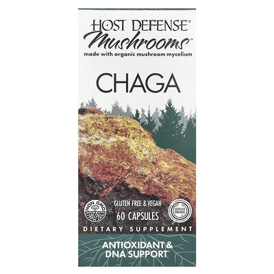 Mushrooms™, Chaga, 60 Capsules
