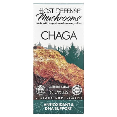 Mushrooms™, Chaga, 60 Capsules