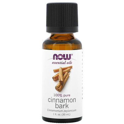 Essential Oils, Cinnamon Bark, 1 fl oz (30 ml)