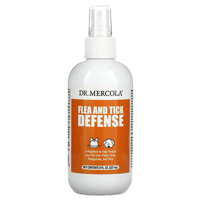 Flea and Tick Defense, For Dogs and Cats, 8 oz (237 ml)