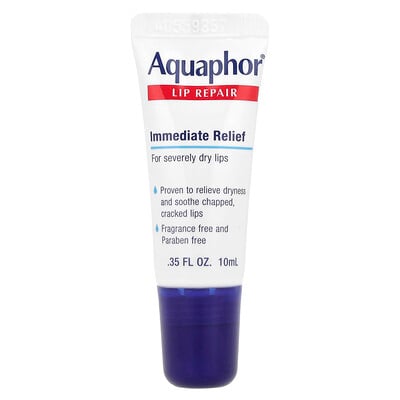 Lip Repair, Immediate Relief, Fragrance Free, 0.35 fl oz (10 ml)