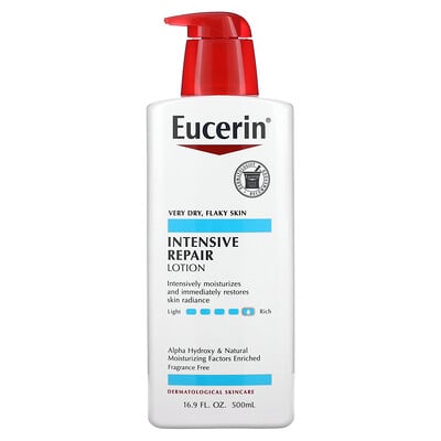 Intensive Repair Lotion, Fragrance Free, 16.9 fl oz (500 ml)