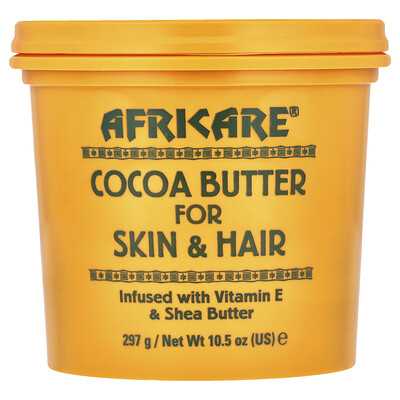Africare, Cocoa Butter For Skin & Hair, 10.5 oz (297 g)
