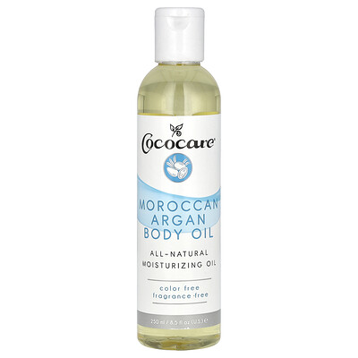 Moroccan Argan Body Oil, Fragrance Free, 8.5 fl oz (250 ml)