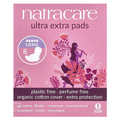 Ultra Extra Pads, Long, 8 Pads