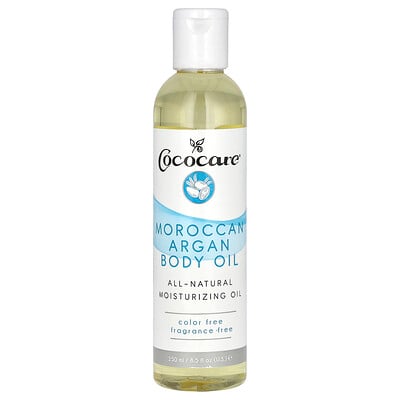 Moroccan Argan Body Oil, Fragrance Free, 8.5 fl oz (250 ml)