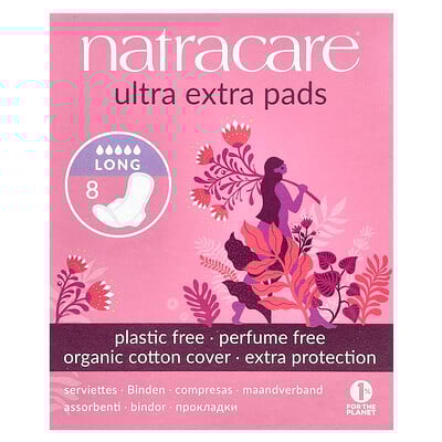 Ultra Extra Pads, Long, 8 Pads