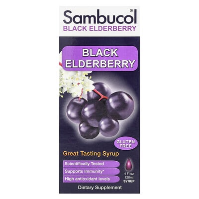 Black Elderberry Syrup, 4 fl oz (120 ml)