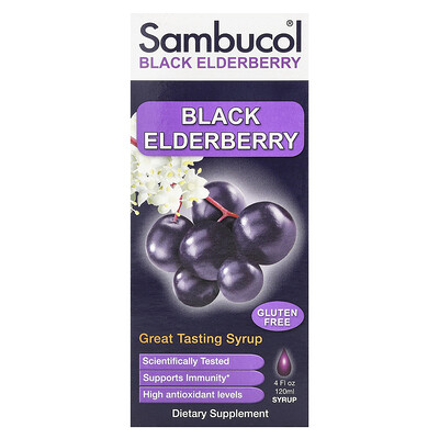 Black Elderberry Syrup, 4 fl oz (120 ml)