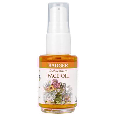 Face Care, Seabuckthorn Face Oil, For Normal/Dry Skin, 1 fl oz (29.5 ml)
